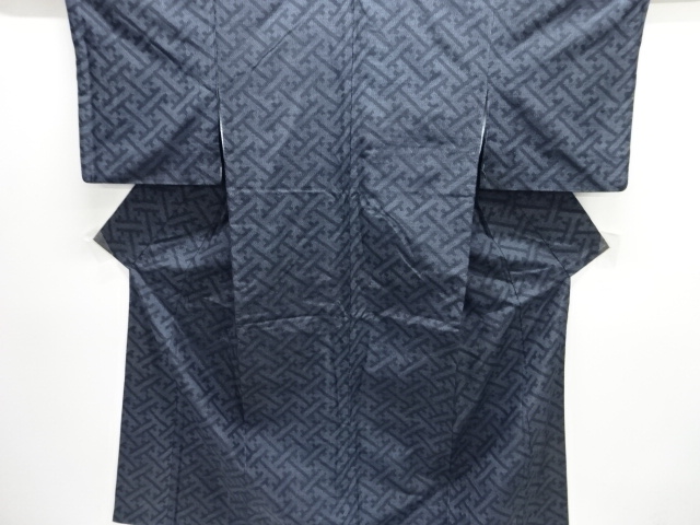 JAPANESE KIMONO / TSUMUGI / WOVEN SAYAGATA